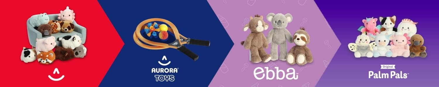 Aurora Shop Aurora Plush Toys & Collectible Stuffed Animals for Meaningful Gifts and Everyday Cuddles Aurora Shop