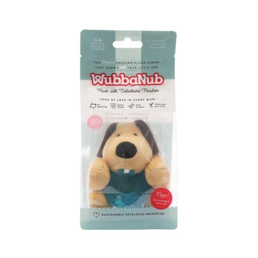WubbaNub Brown Puppy Detachable Pacifier