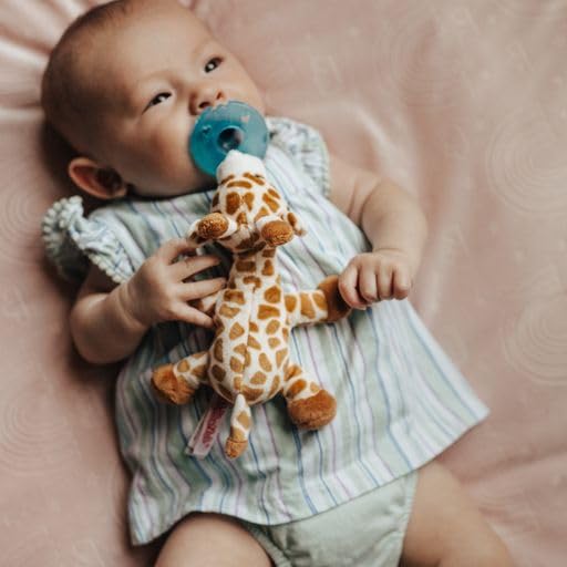 WubbaNub Giraffe Detachable Pacifier Tan