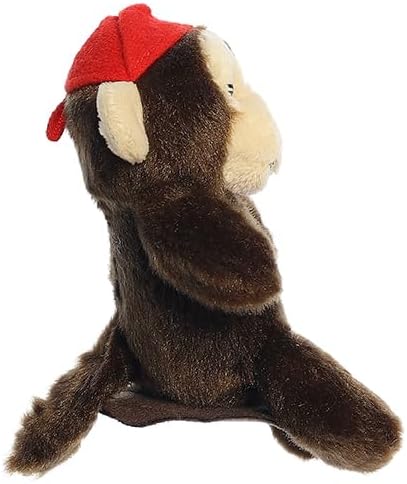 Aurora Shoulderkins 3.5" Cheeky Buccaneer Monkey Adorable Stuffed Animal
