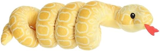 Aurora Wrist Wranglers 8" Wrist Wranglers Albino Burmese Python Playful Stuffed Animal