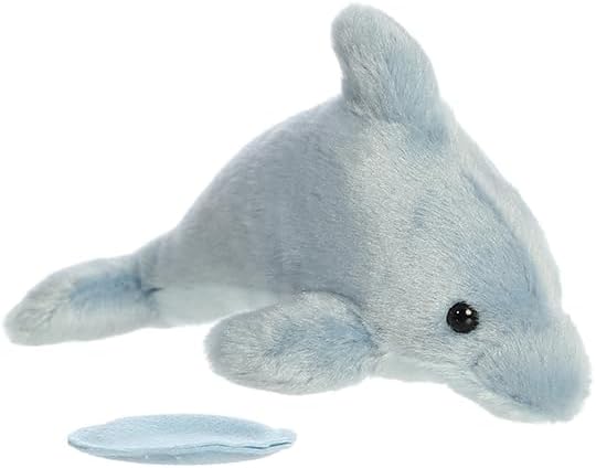 Aurora Shoulderkins 6" Dancing Dolphin Adorable Stuffed Animal