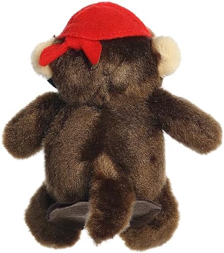 Aurora Shoulderkins 3.5" Cheeky Buccaneer Monkey Adorable Stuffed Animal
