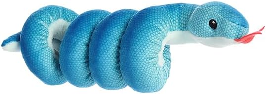 Aurora Wrist Wranglers 8" Wrist Wranglers Blue Pit Viper Playful Stuffed Animal